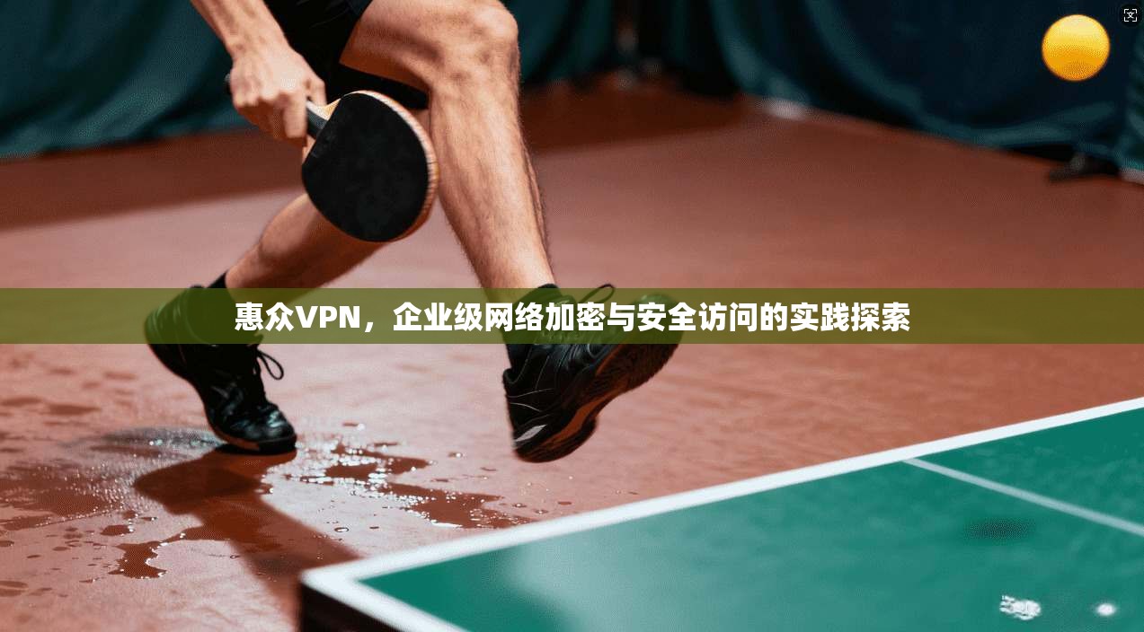 惠众VPN，企业级网络加密与安全访问的实践探索