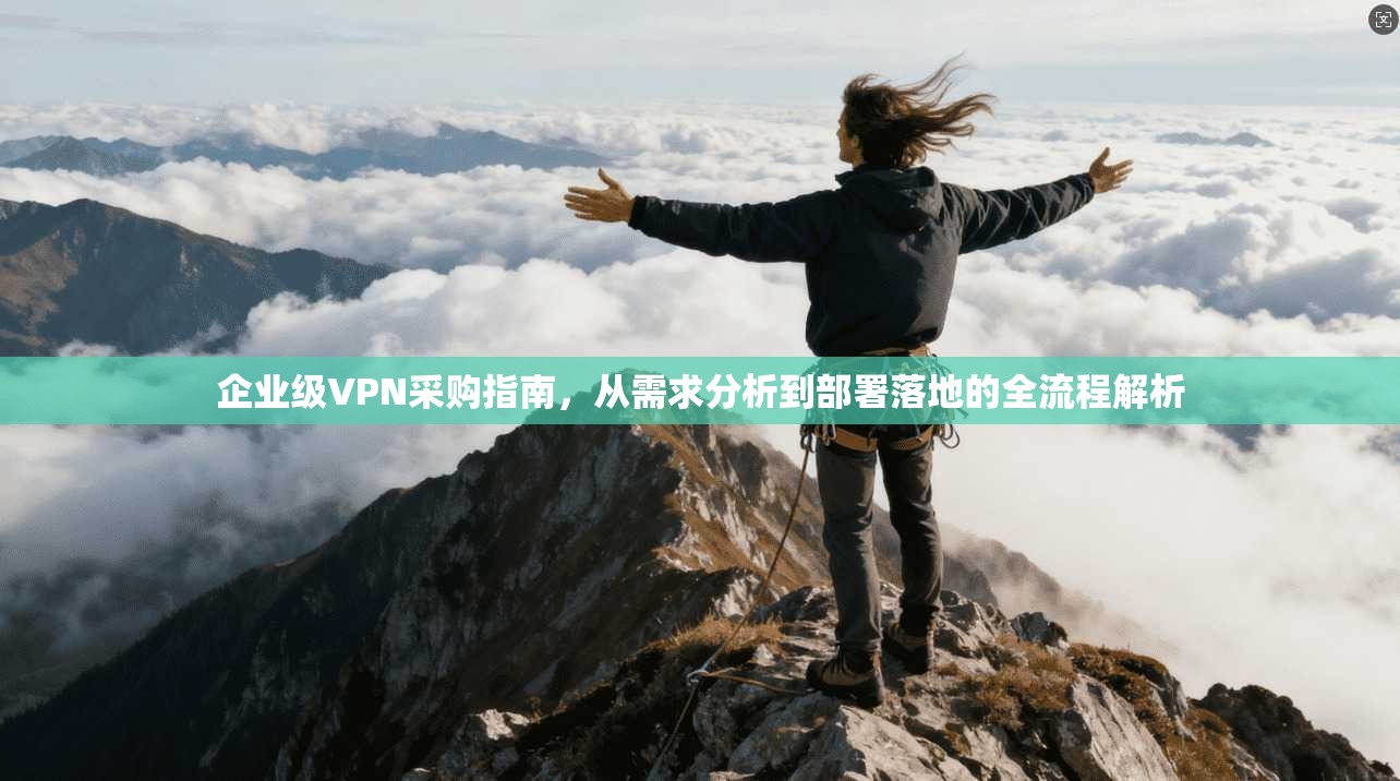企业级VPN采购指南，从需求分析到部署落地的全流程解析