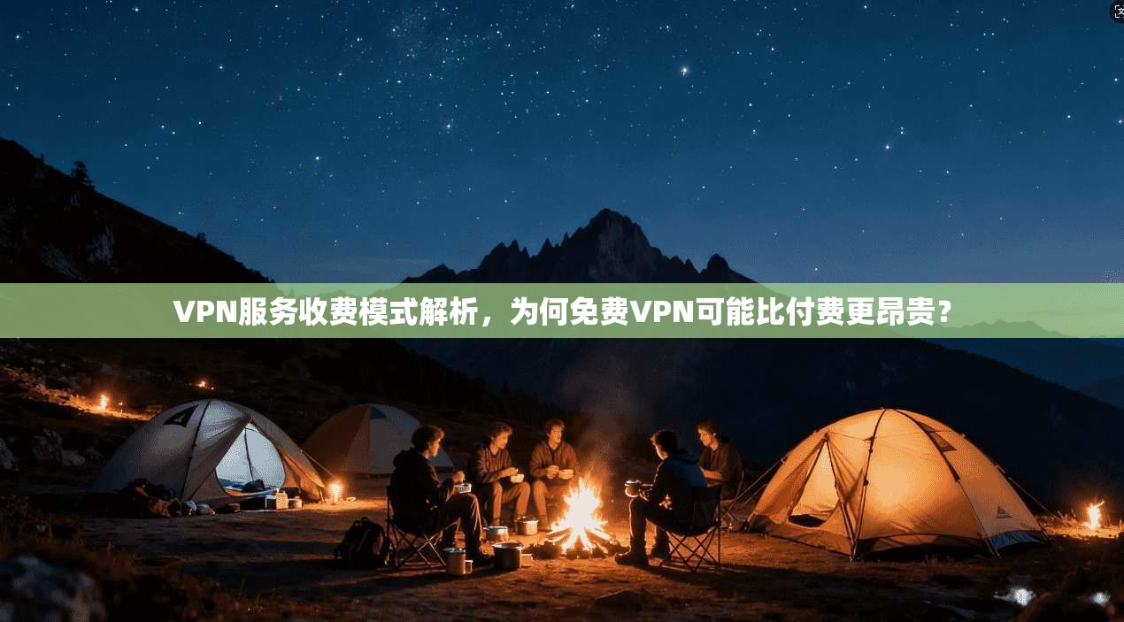 VPN服务收费模式解析，为何免费VPN可能比付费更昂贵？
