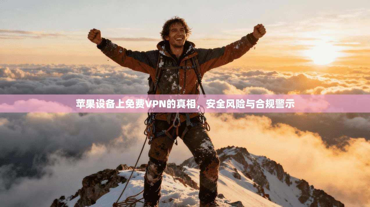 苹果设备上免费VPN的真相，安全风险与合规警示