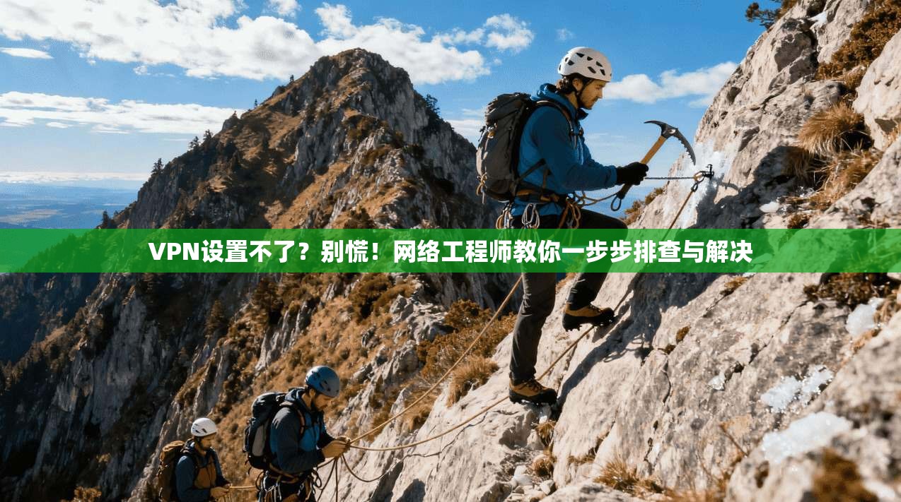 VPN设置不了？别慌！网络工程师教你一步步排查与解决