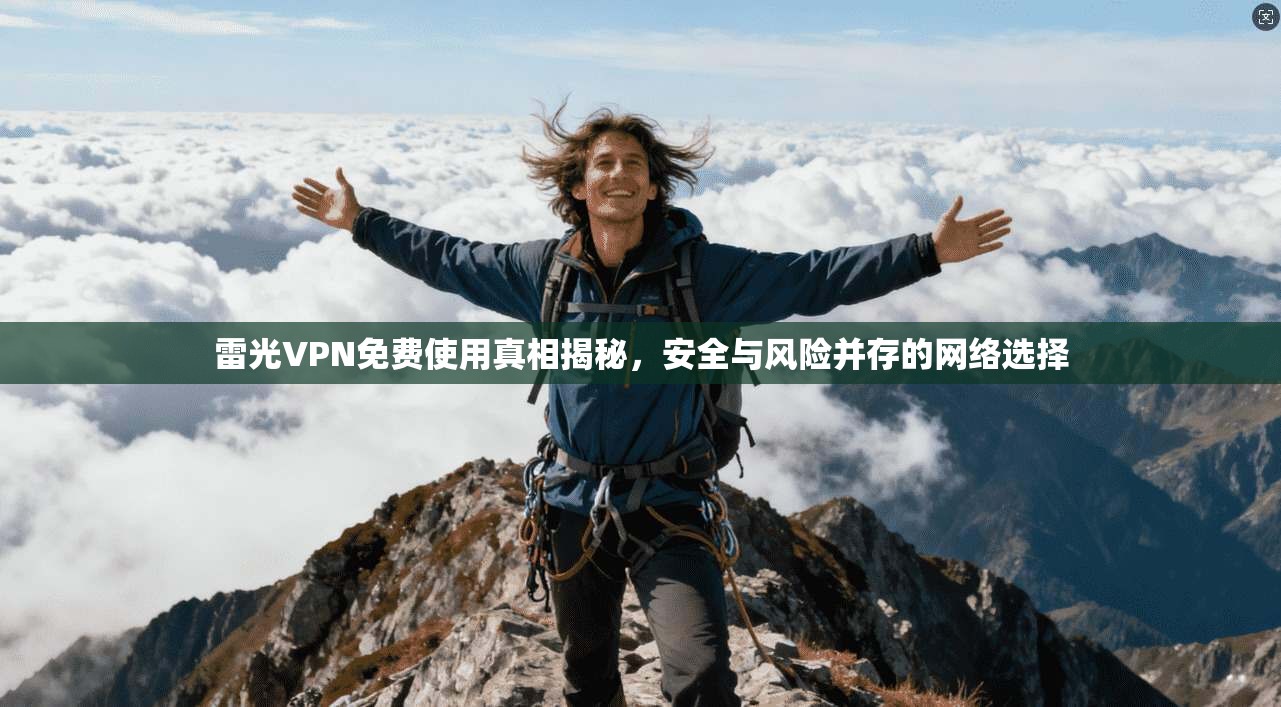 雷光VPN免费使用真相揭秘，安全与风险并存的网络选择