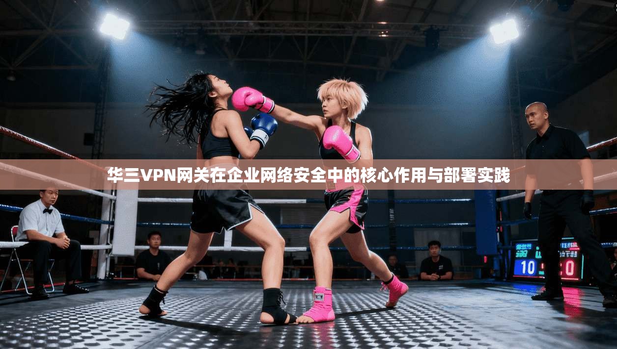 华三VPN网关在企业网络安全中的核心作用与部署实践