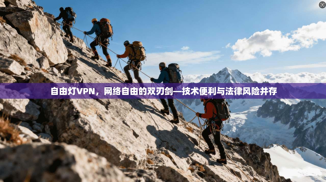 自由灯VPN，网络自由的双刃剑—技术便利与法律风险并存
