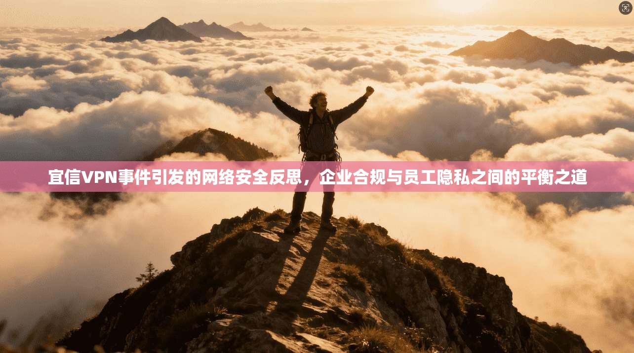 宜信VPN事件引发的网络安全反思，企业合规与员工隐私之间的平衡之道