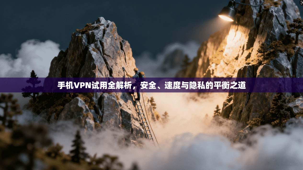 手机VPN试用全解析，安全、速度与隐私的平衡之道
