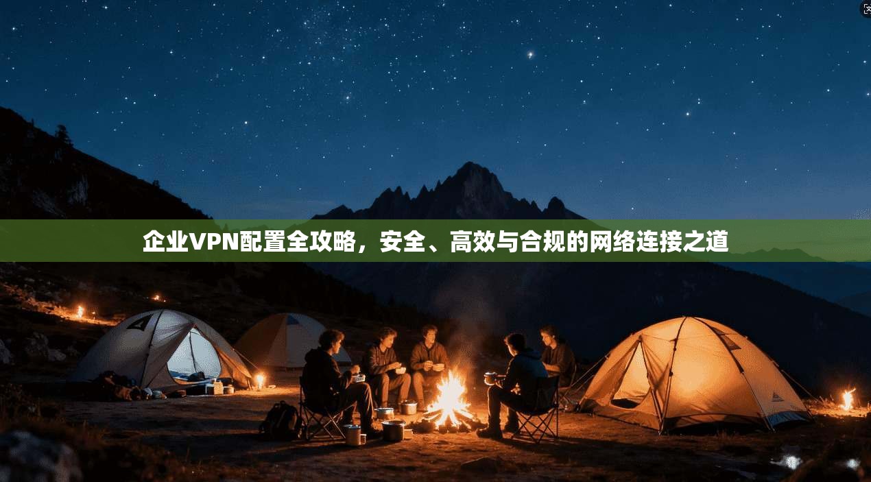 企业VPN配置全攻略，安全、高效与合规的网络连接之道