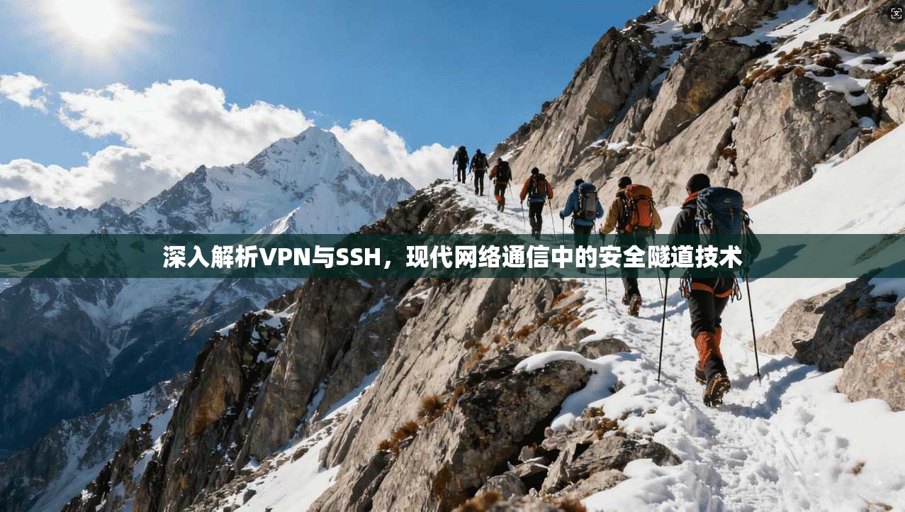 深入解析VPN与SSH，现代网络通信中的安全隧道技术
