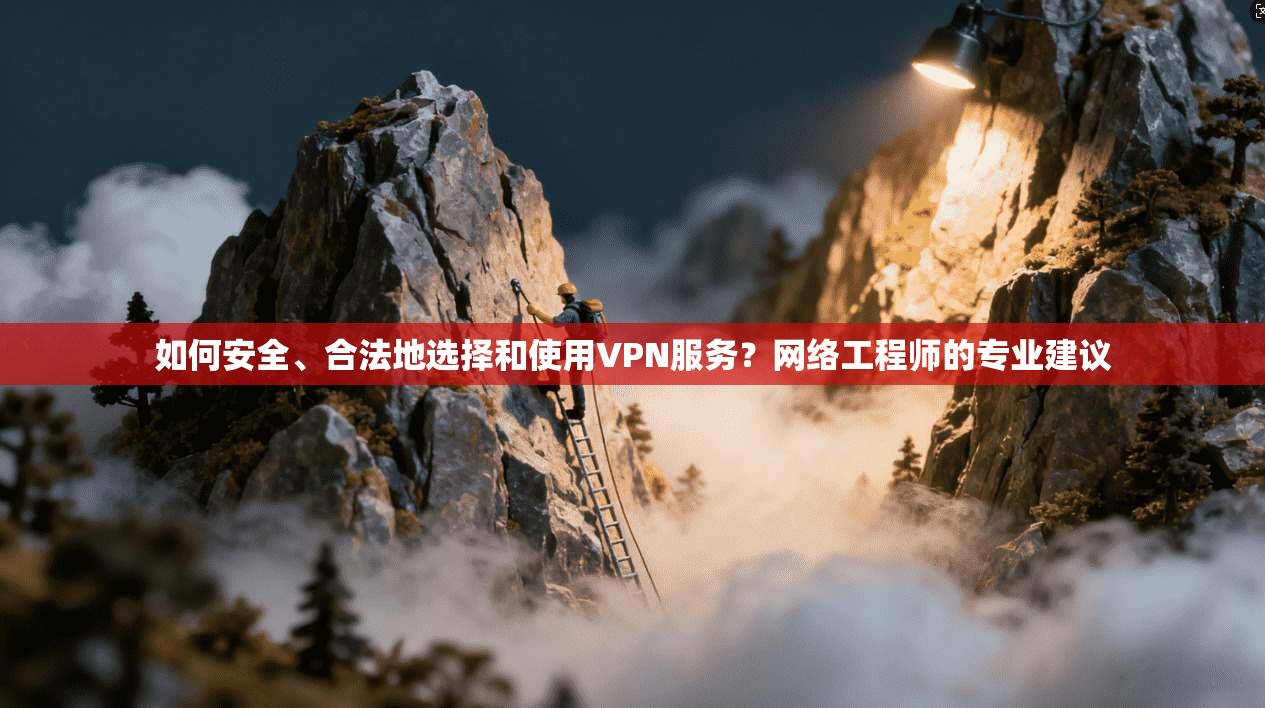 如何安全、合法地选择和使用VPN服务?网络工程师的专业建议