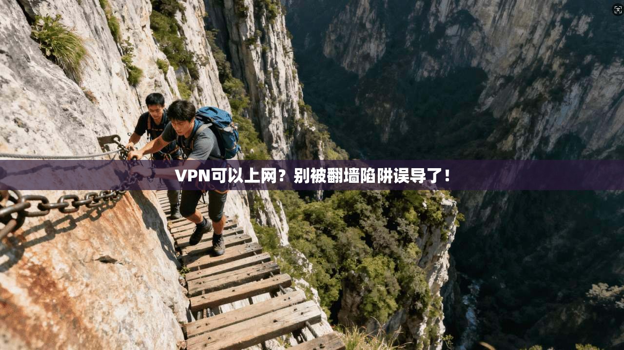 VPN可以上网？别被翻墙陷阱误导了！