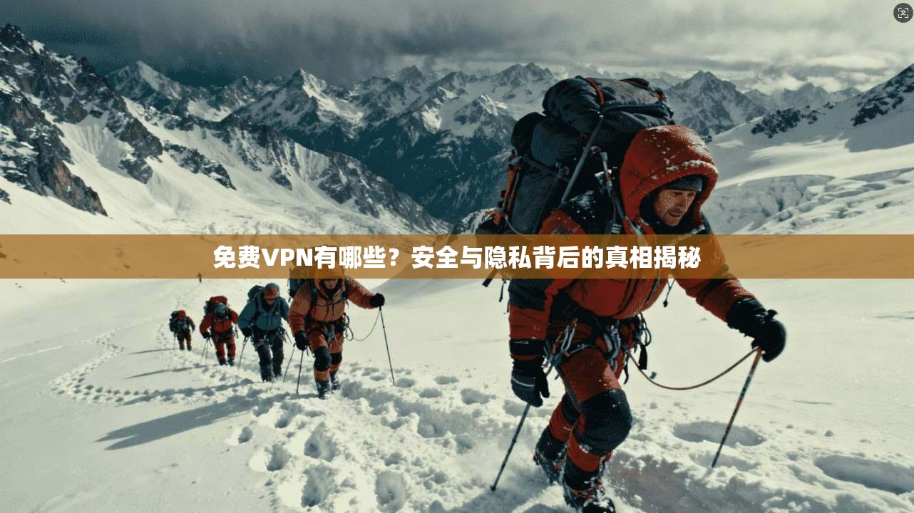 免费VPN有哪些?安全与隐私背后的真相揭秘