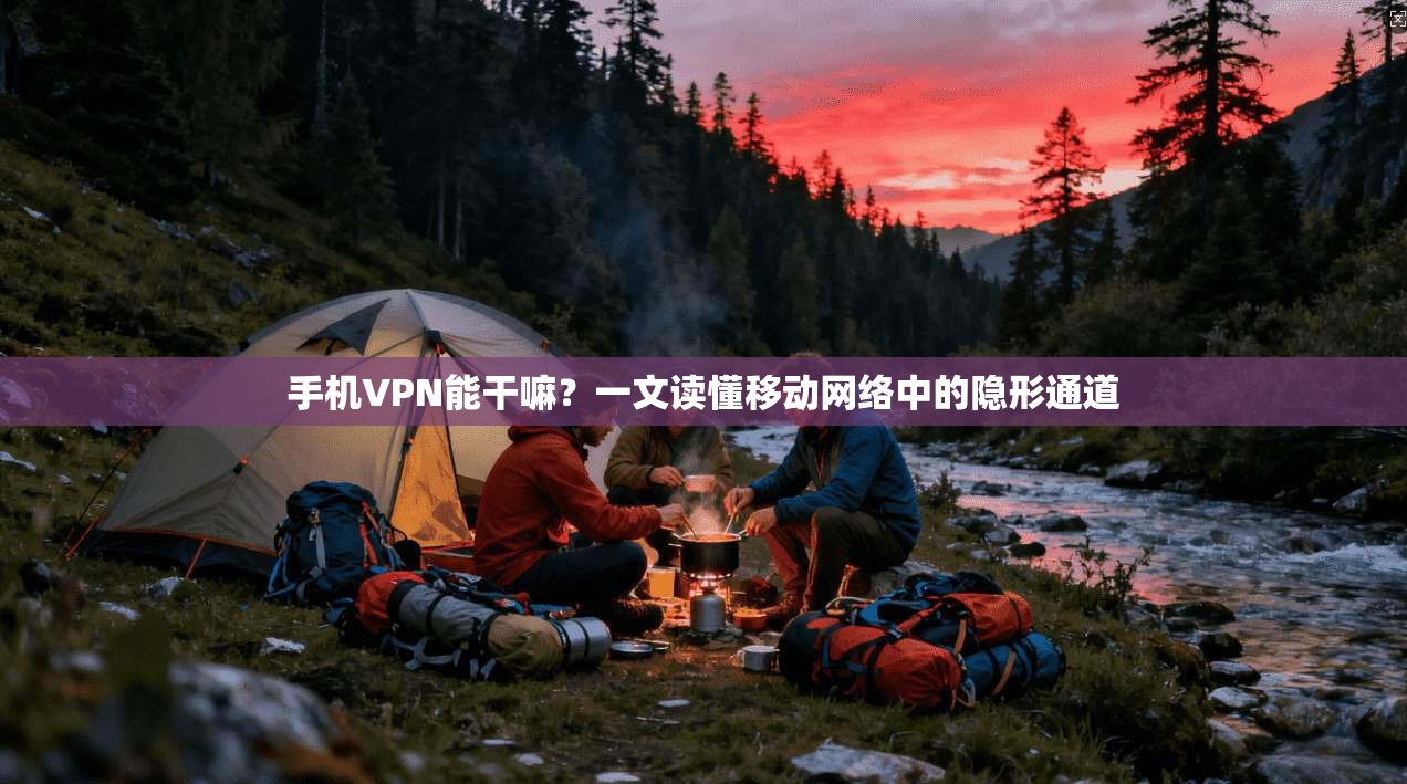 手机VPN能干嘛？一文读懂移动网络中的隐形通道