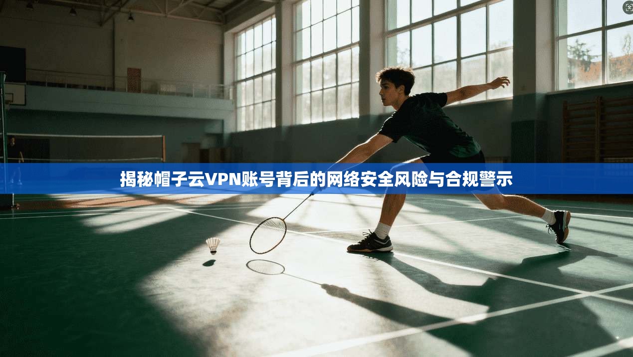 揭秘帽子云VPN账号背后的网络安全风险与合规警示