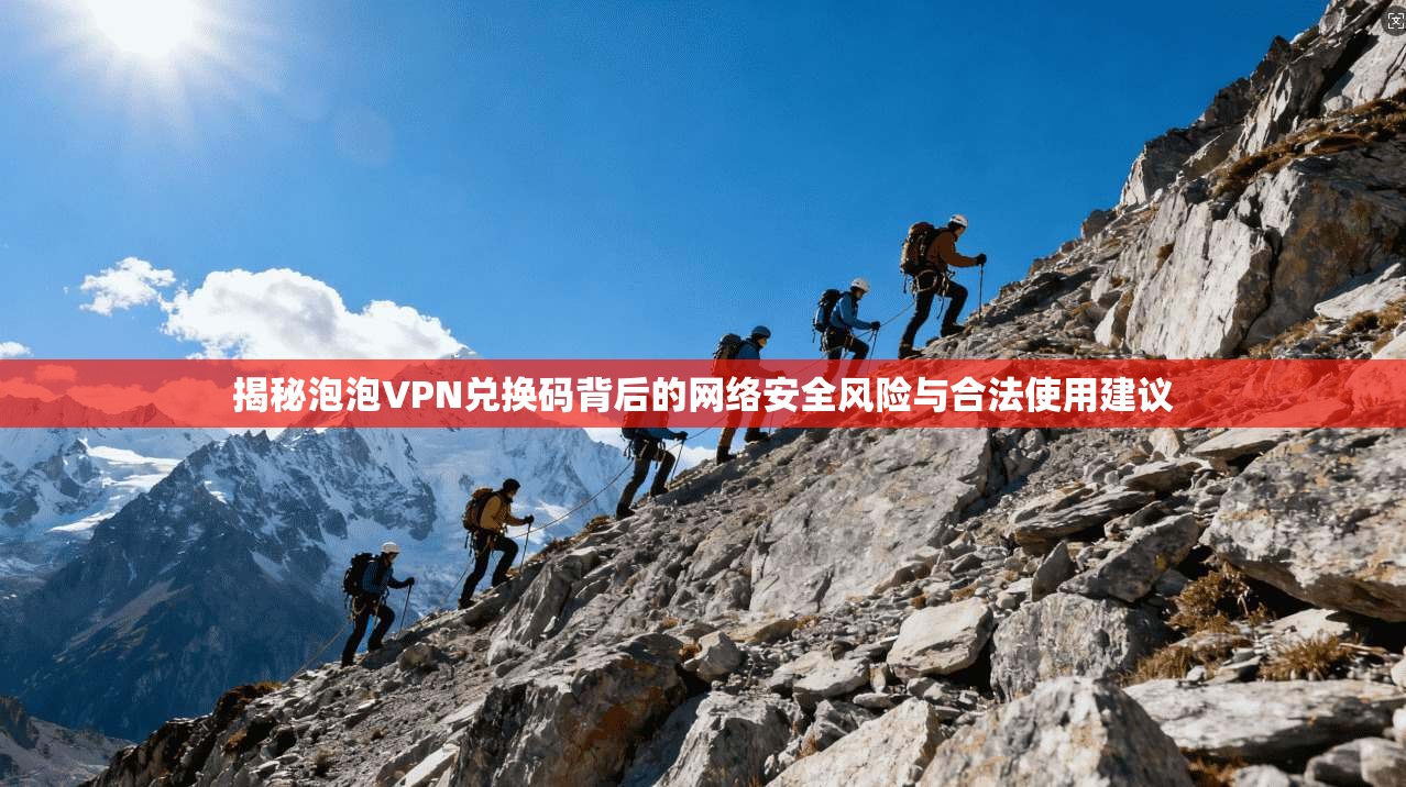 揭秘泡泡VPN兑换码背后的网络安全风险与合法使用建议