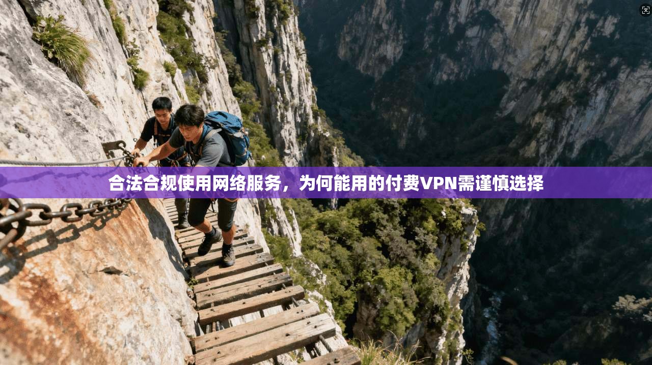 合法合规使用网络服务，为何能用的付费VPN需谨慎选择