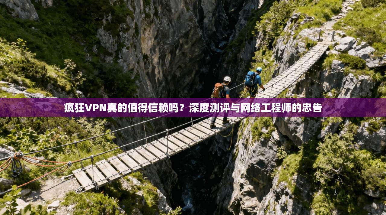 疯狂VPN真的值得信赖吗？深度测评与网络工程师的忠告