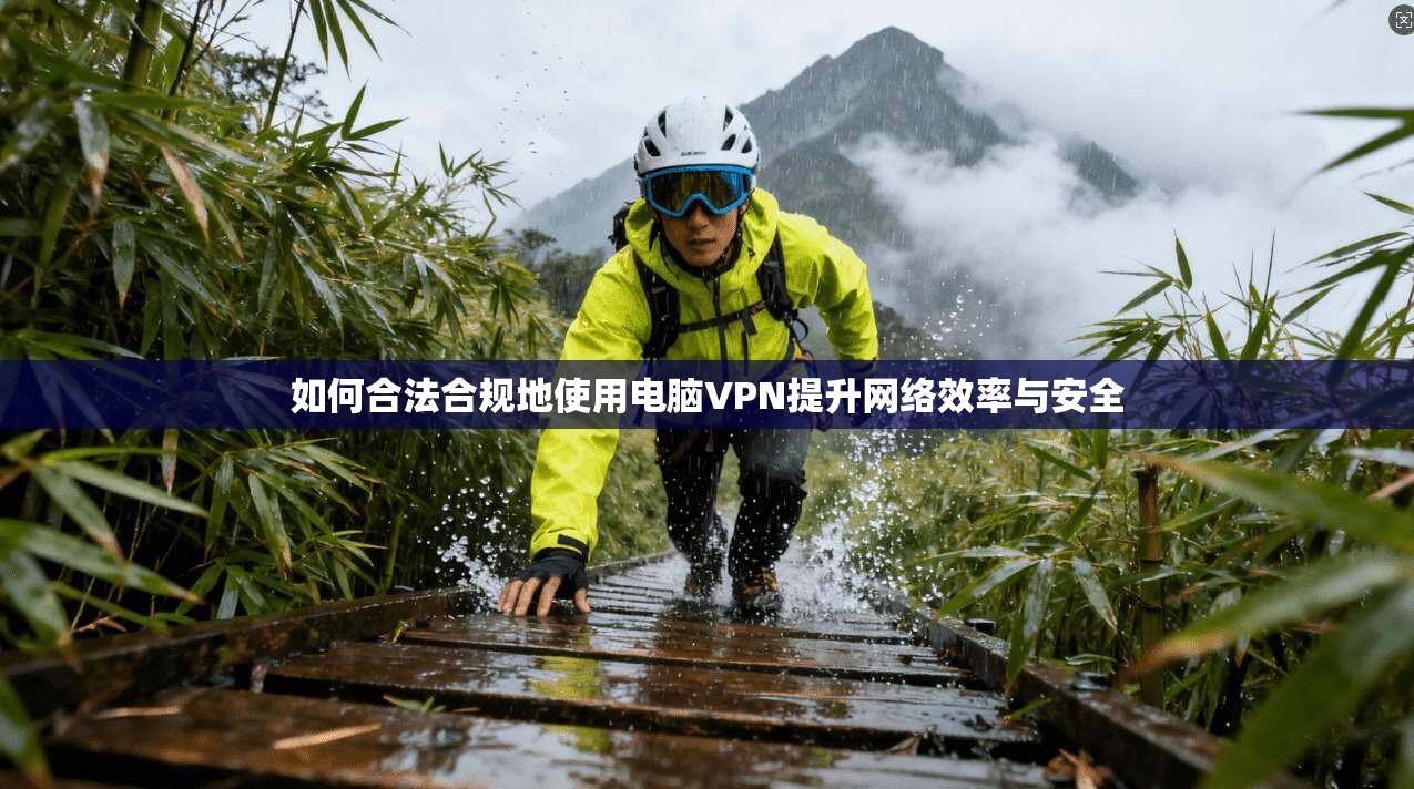 如何合法合规地使用电脑VPN提升网络效率与安全