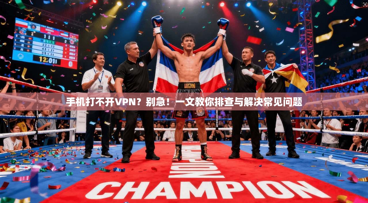 手机打不开VPN？别急！一文教你排查与解决常见问题