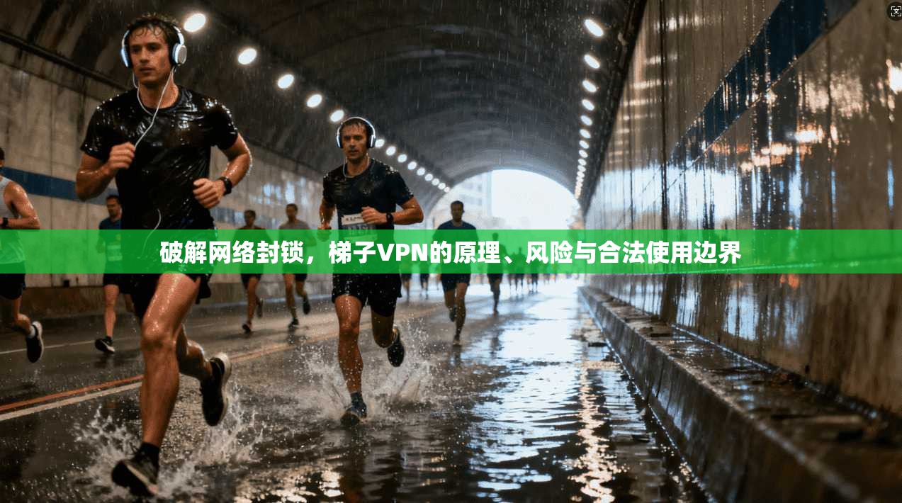 破解网络封锁,梯子VPN的原理、风险与合法使用边界