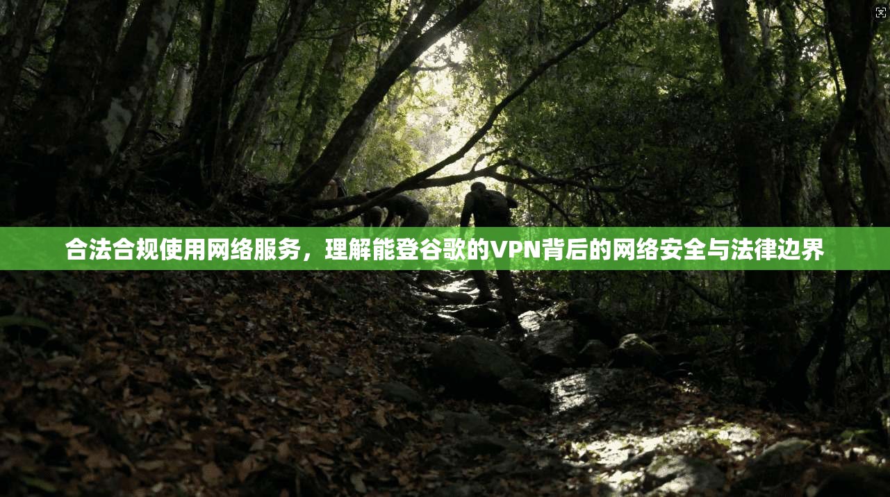 合法合规使用网络服务,理解能登谷歌的VPN背后的网络安全与法律边界