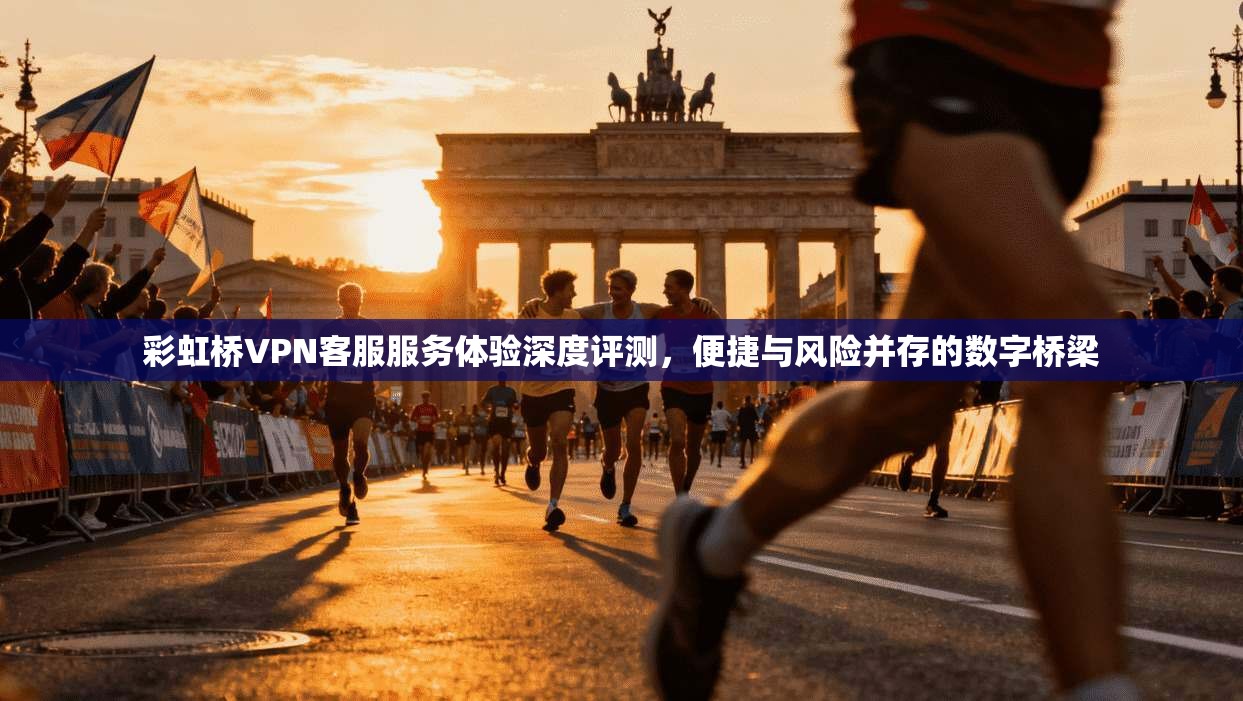 彩虹桥VPN客服服务体验深度评测，便捷与风险并存的数字桥梁