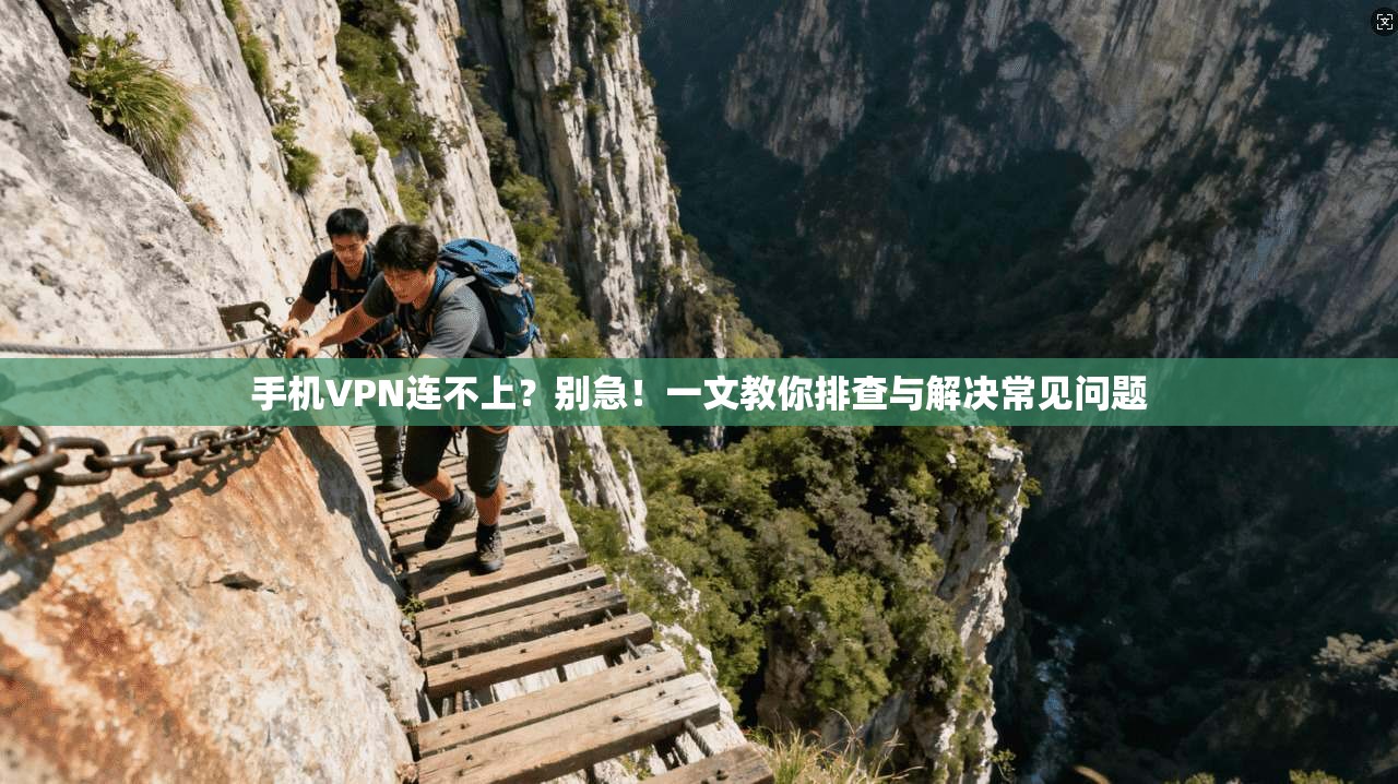 手机VPN连不上？别急！一文教你排查与解决常见问题  第1张