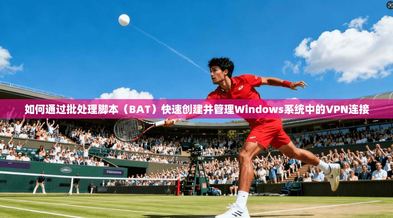 如何通过批处理脚本（BAT）快速创建并管理Windows系统中的VPN连接