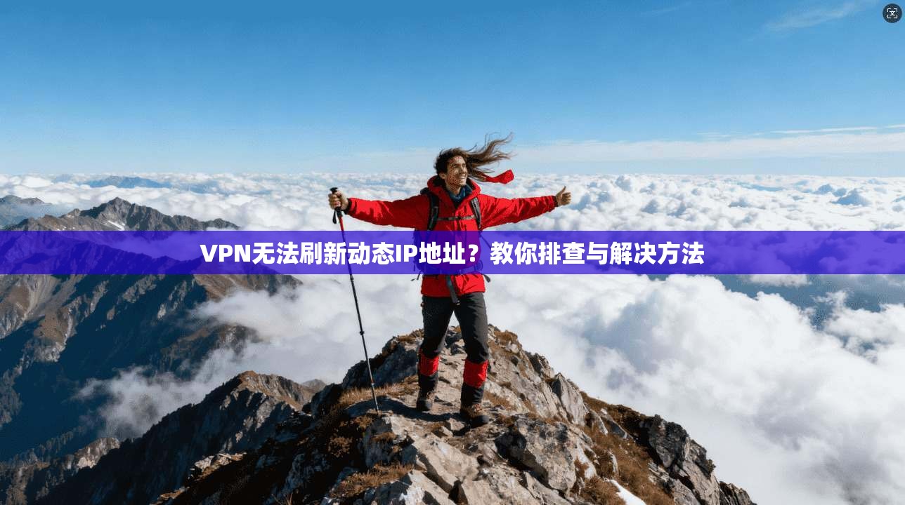 VPN无法刷新动态IP地址？教你排查与解决方法