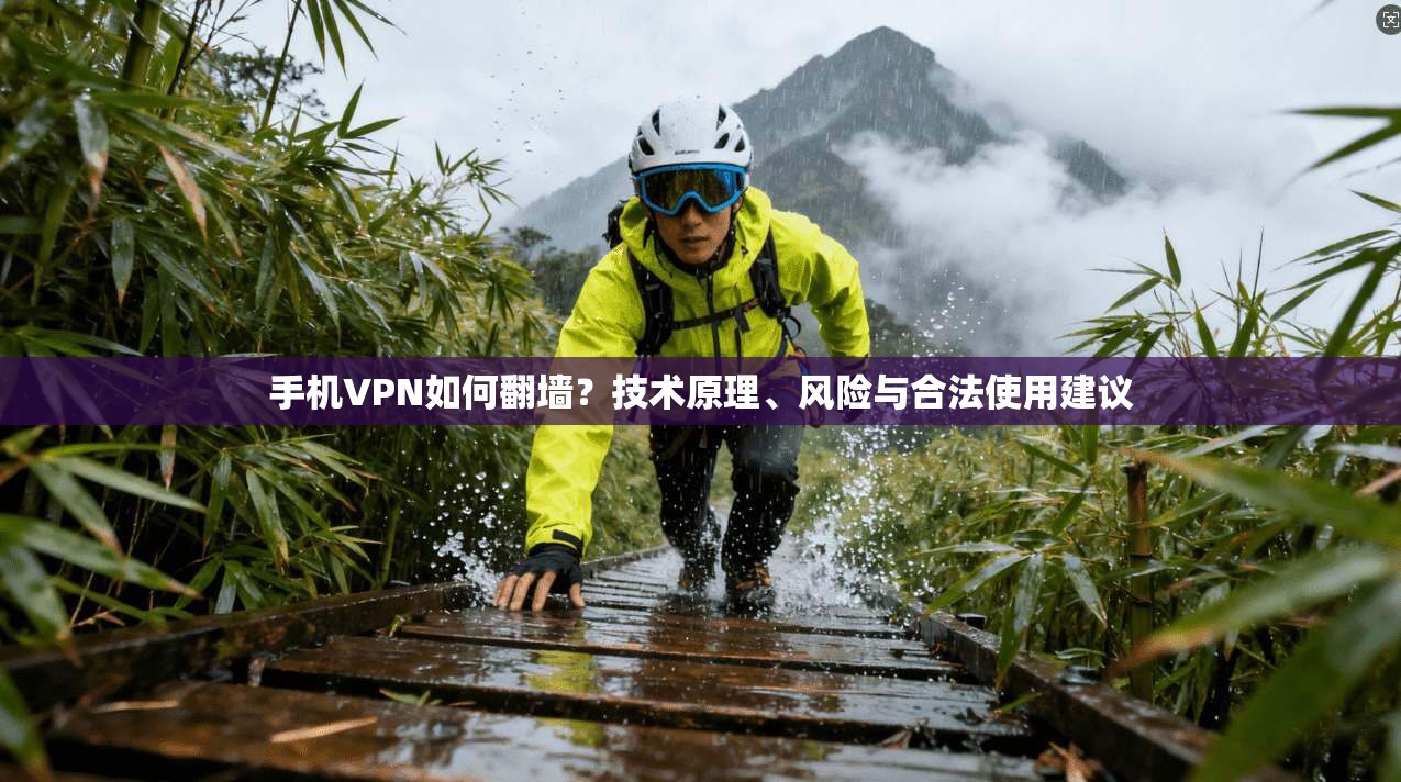 手机VPN如何翻墙？技术原理、风险与合法使用建议