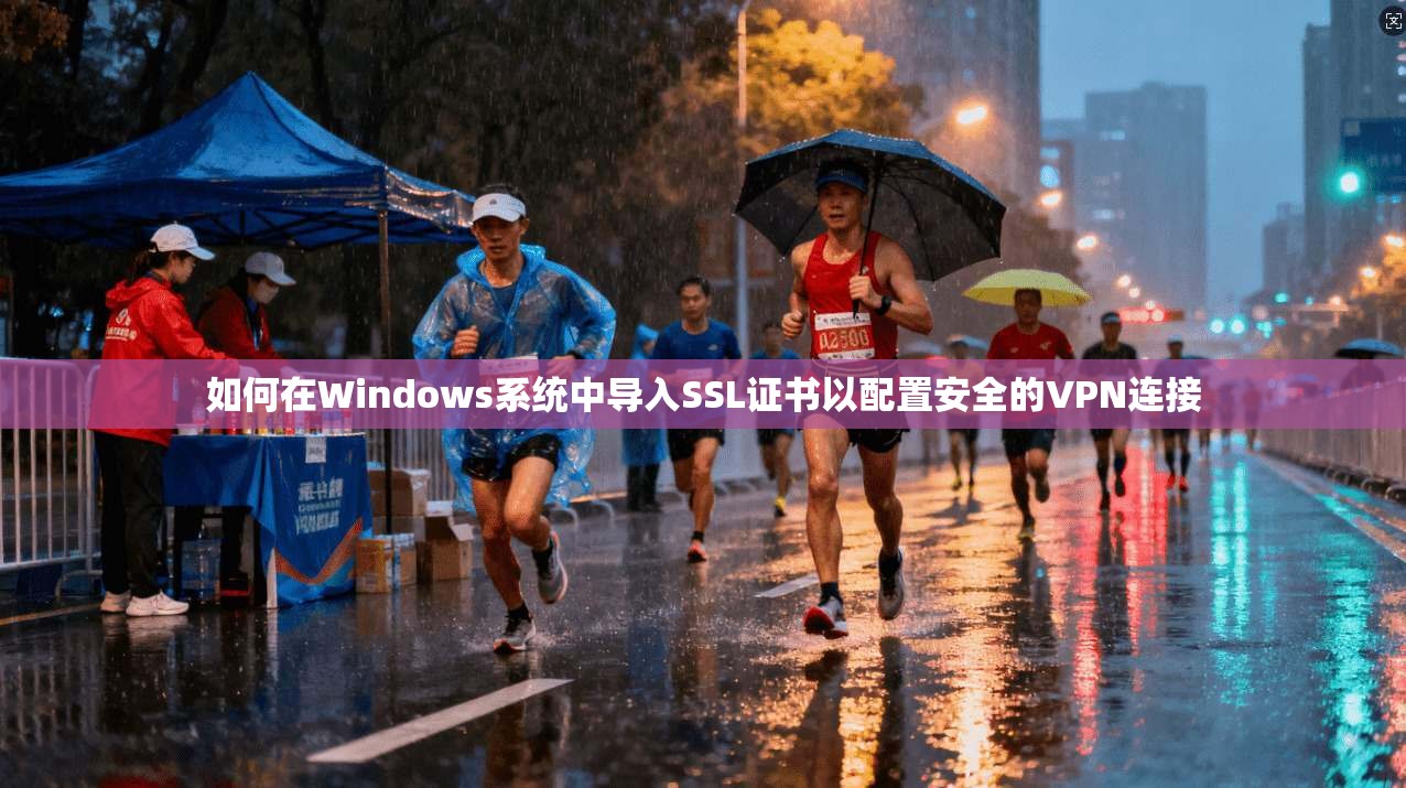 如何在Windows系统中导入SSL证书以配置安全的VPN连接