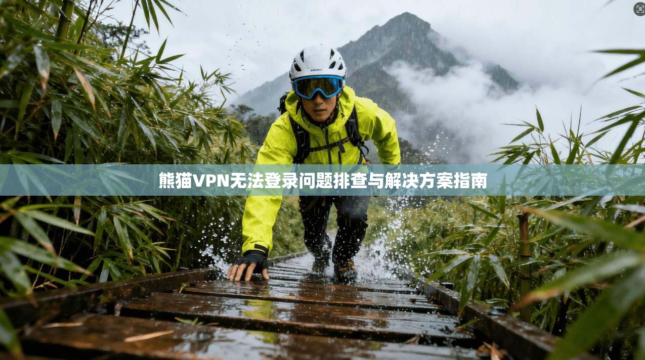 熊猫VPN无法登录问题排查与解决方案指南