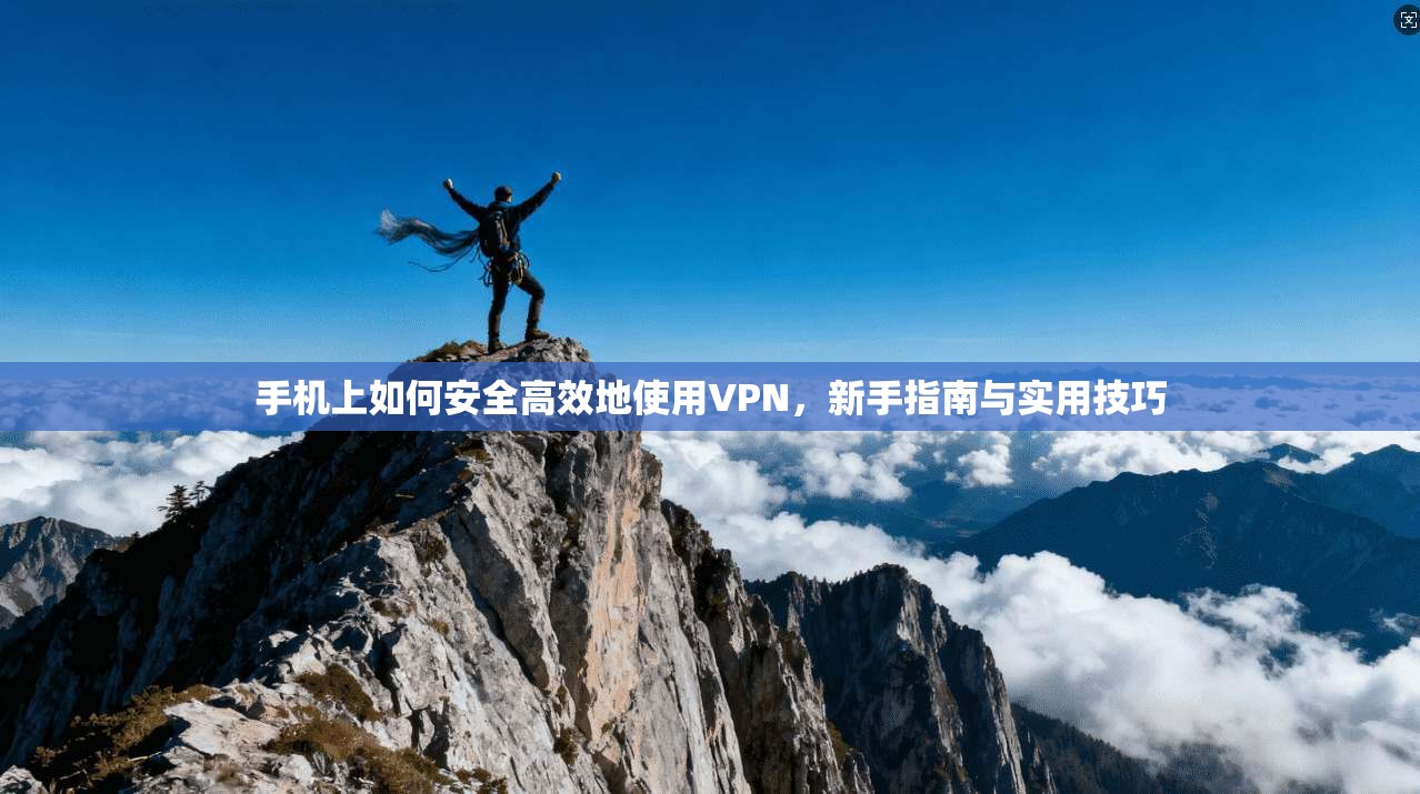 手机上如何安全高效地使用VPN，新手指南与实用技巧