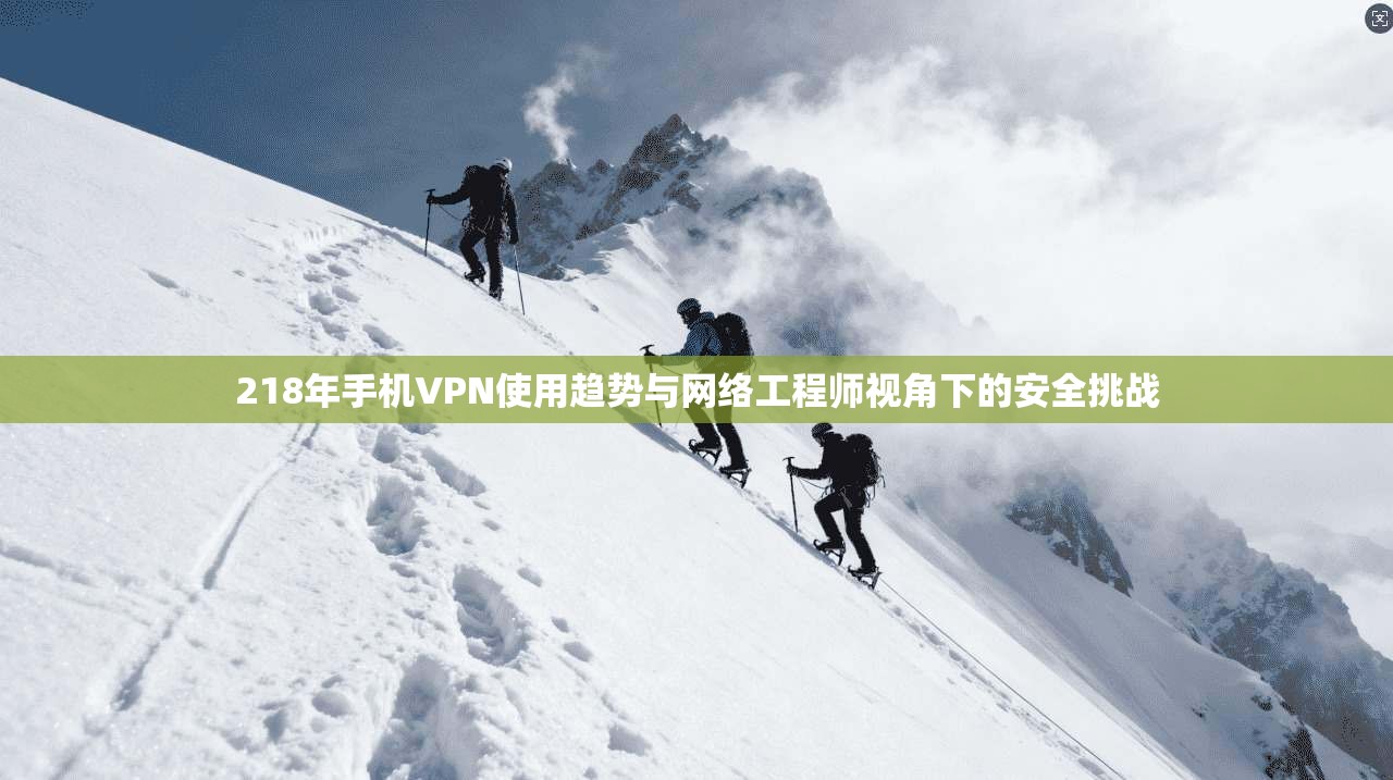 218年手机VPN使用趋势与网络工程师视角下的安全挑战