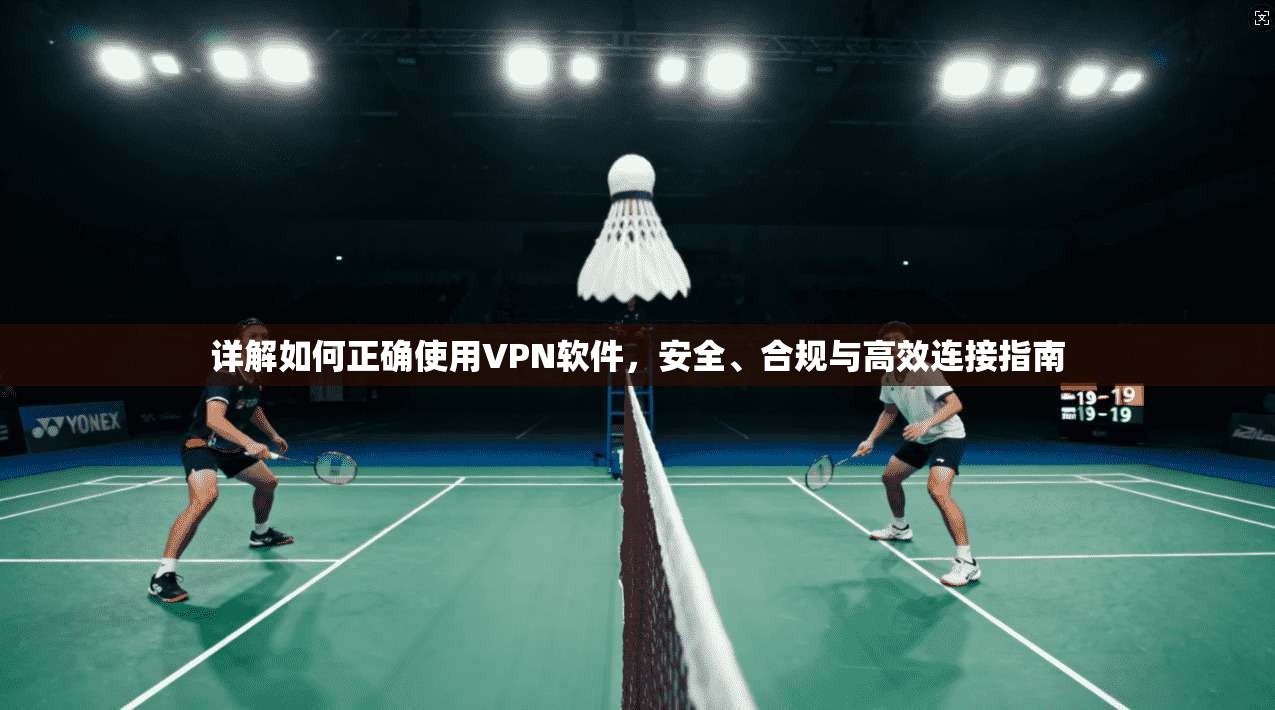 详解如何正确使用VPN软件，安全、合规与高效连接指南