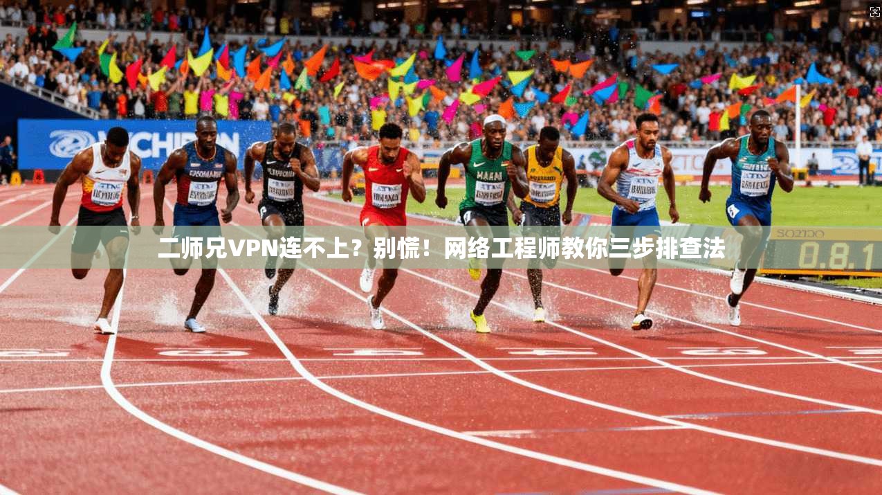 二师兄VPN连不上？别慌！网络工程师教你三步排查法
