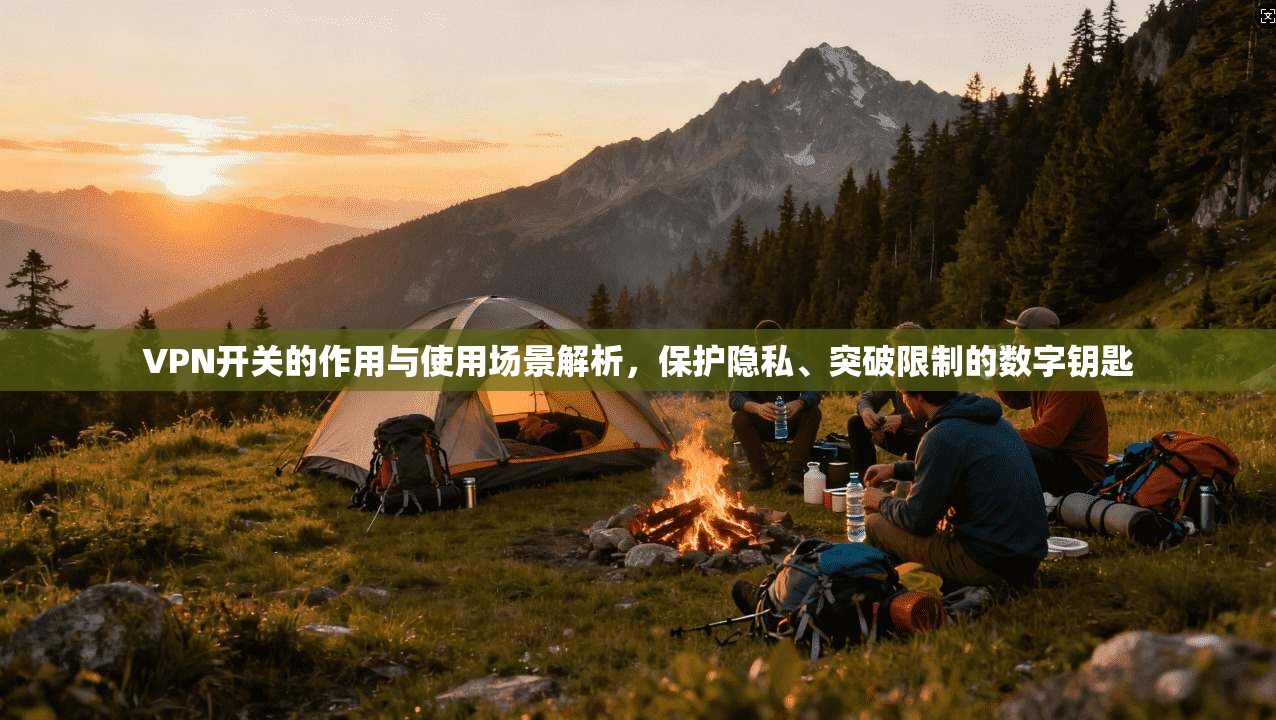 VPN开关的作用与使用场景解析，保护隐私、突破限制的数字钥匙