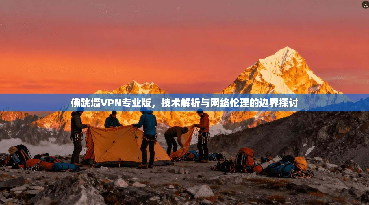 佛跳墙VPN专业版，技术解析与网络伦理的边界探讨