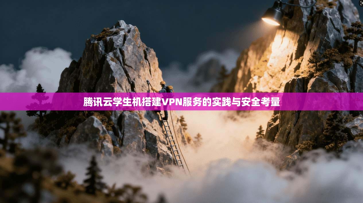 腾讯云学生机搭建VPN服务的实践与安全考量