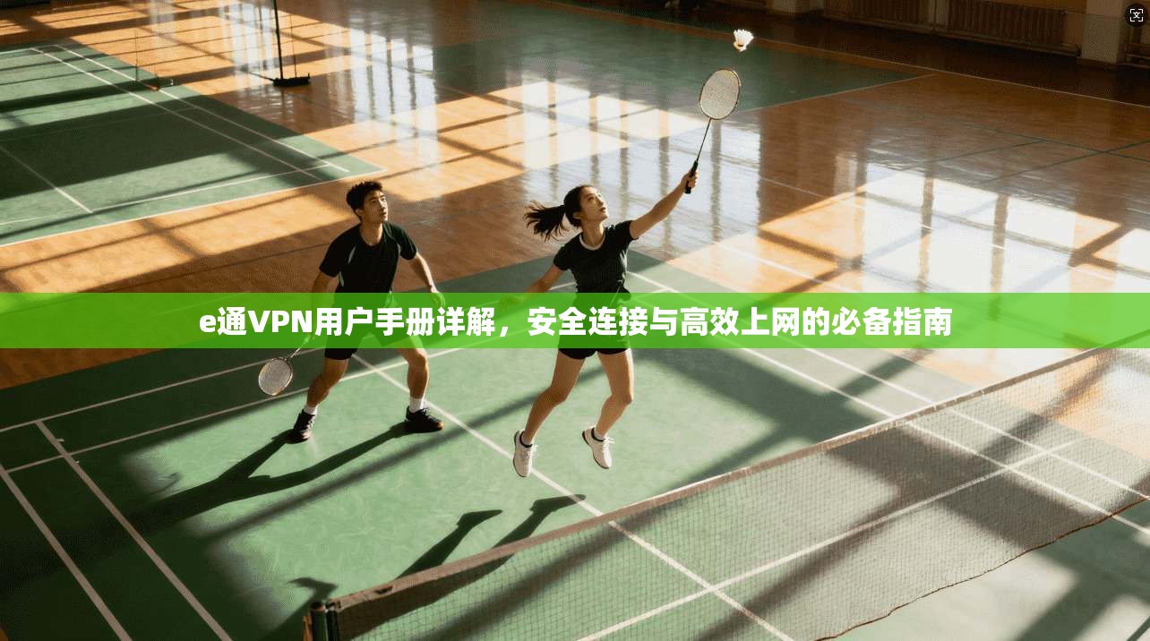 e通VPN用户手册详解，安全连接与高效上网的必备指南