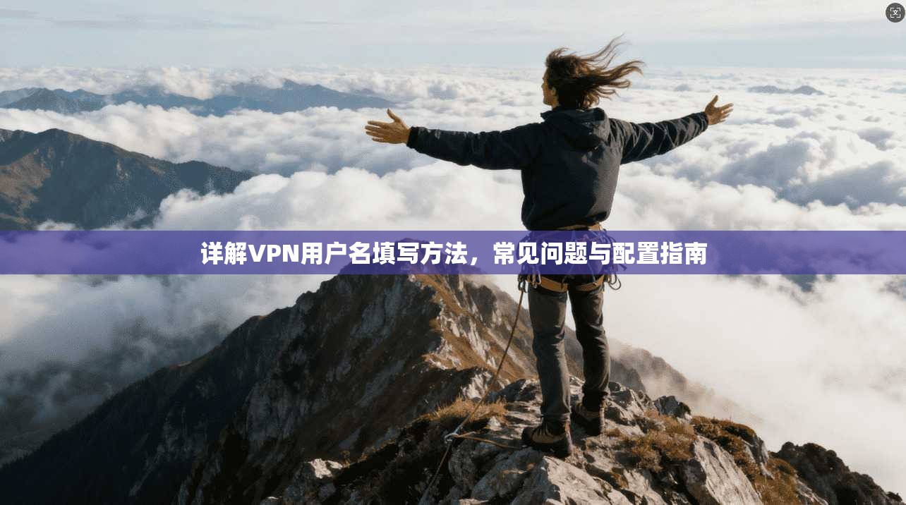 详解VPN用户名填写方法，常见问题与配置指南