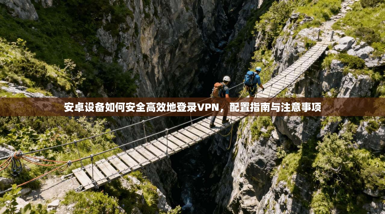 安卓设备如何安全高效地登录VPN，配置指南与注意事项
