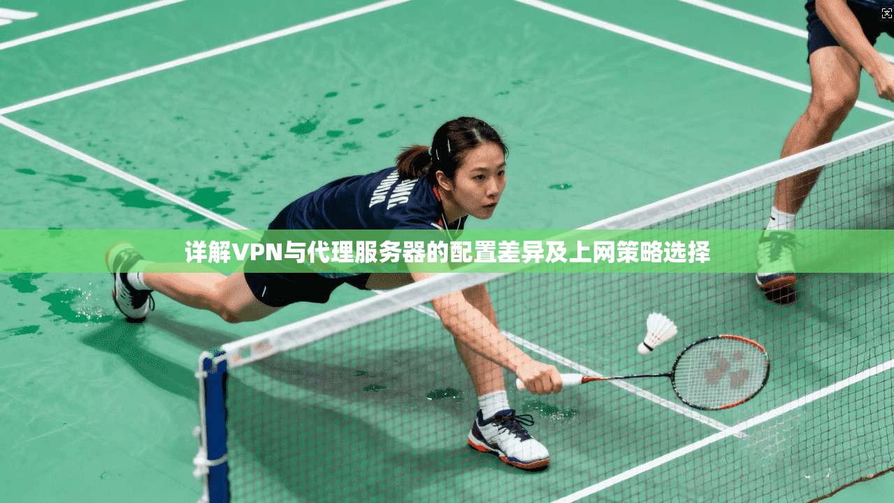 详解VPN与代理服务器的配置差异及上网策略选择
