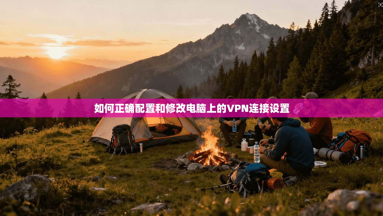 如何正确配置和修改电脑上的VPN连接设置