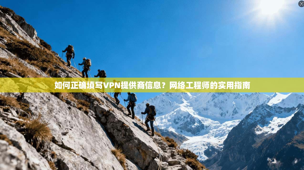 如何正确填写VPN提供商信息？网络工程师的实用指南