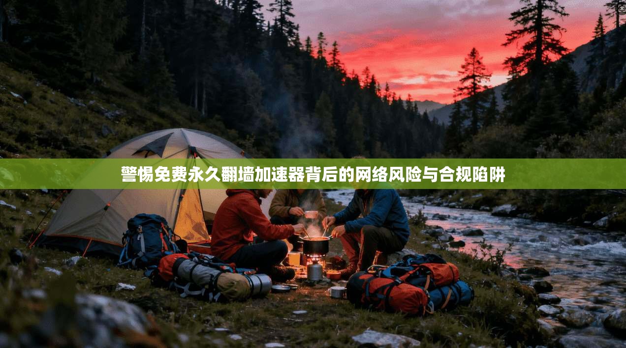 警惕免费永久翻墙加速器背后的网络风险与合规陷阱