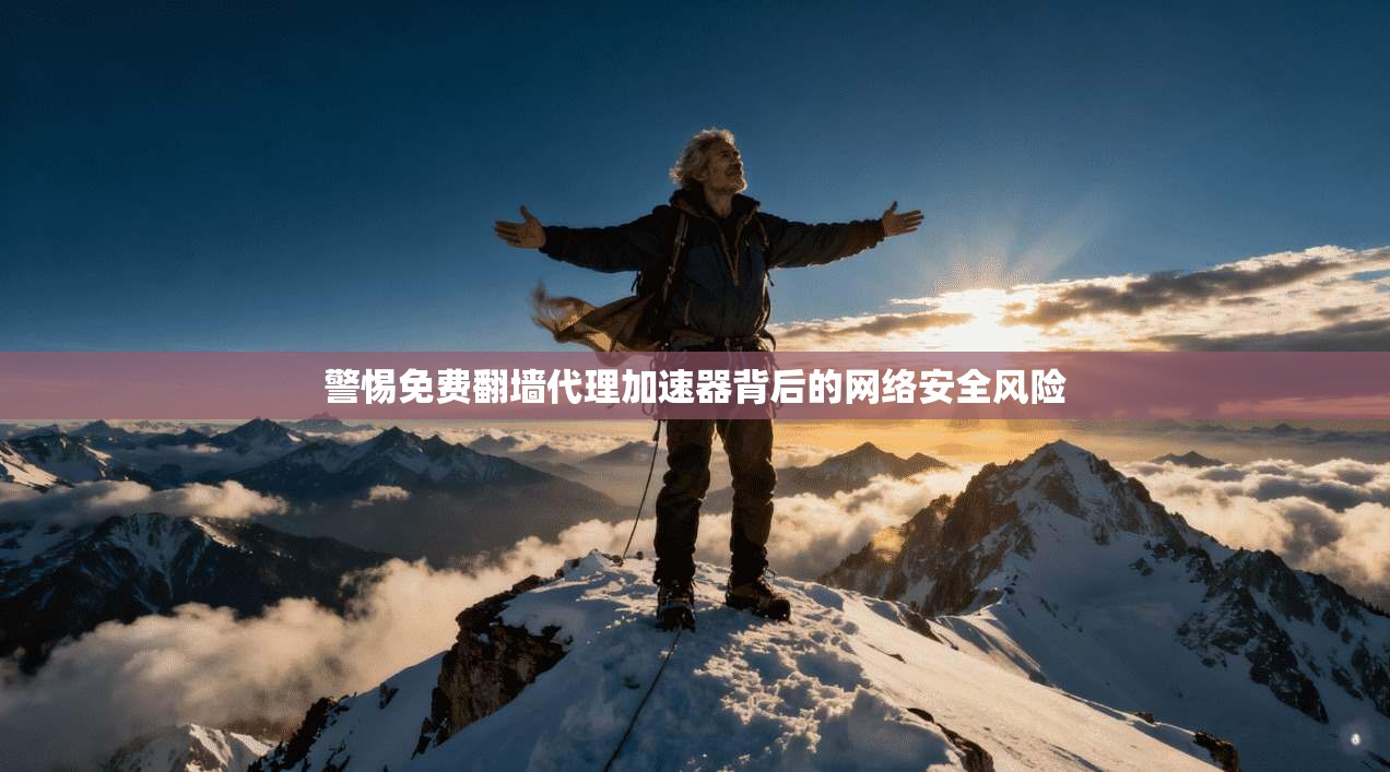 警惕免费翻墙代理加速器背后的网络安全风险