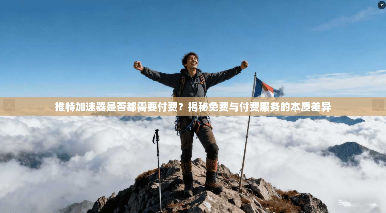 推特加速器是否都需要付费？揭秘免费与付费服务的本质差异