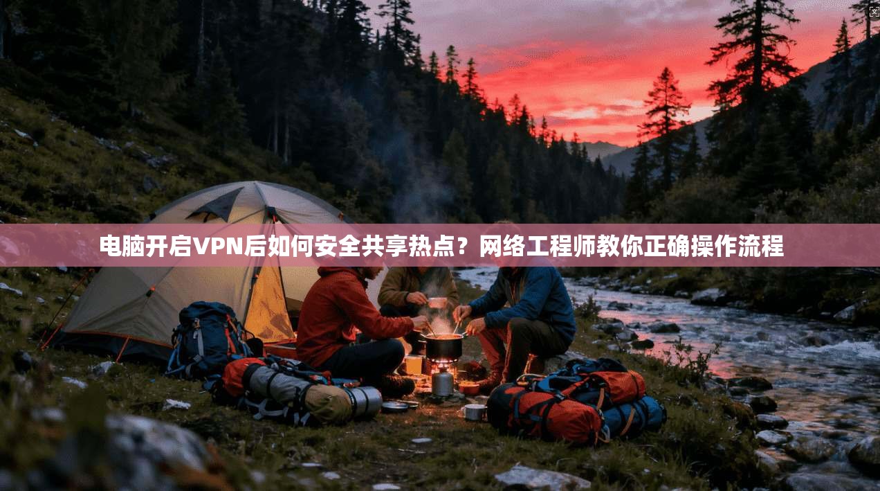 电脑开启VPN后如何安全共享热点？网络工程师教你正确操作流程