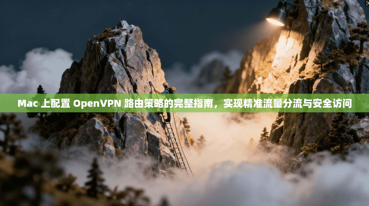 Mac 上配置 OpenVPN 路由策略的完整指南，实现精准流量分流与安全访问