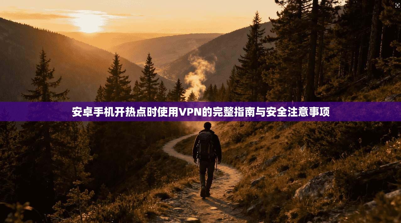 安卓手机开热点时使用VPN的完整指南与安全注意事项